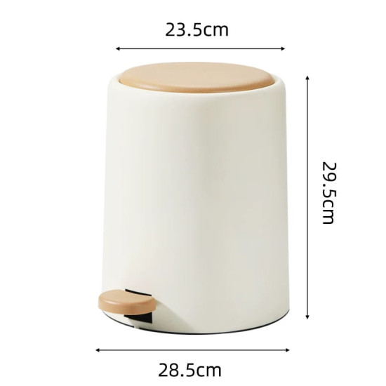 Plastic Trash Can 8 Liter